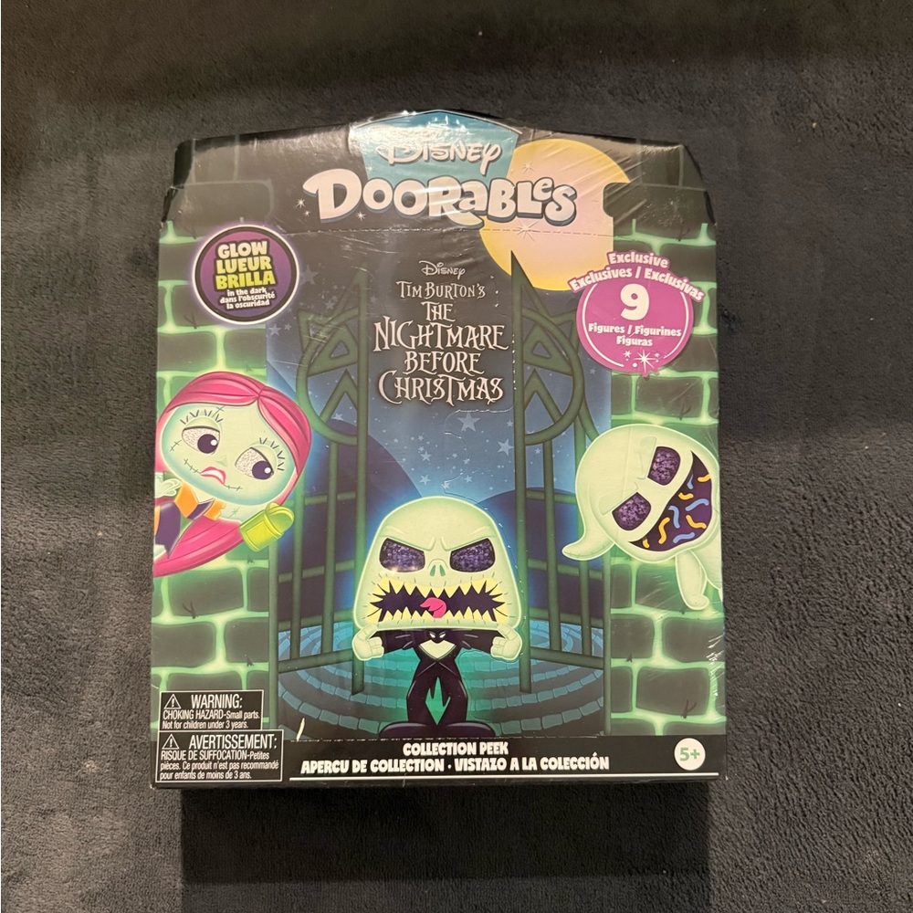 Disney Doorables The Nightmare Before Christmas Glow Set